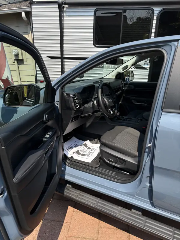Same Ford Ranger after the interior detail